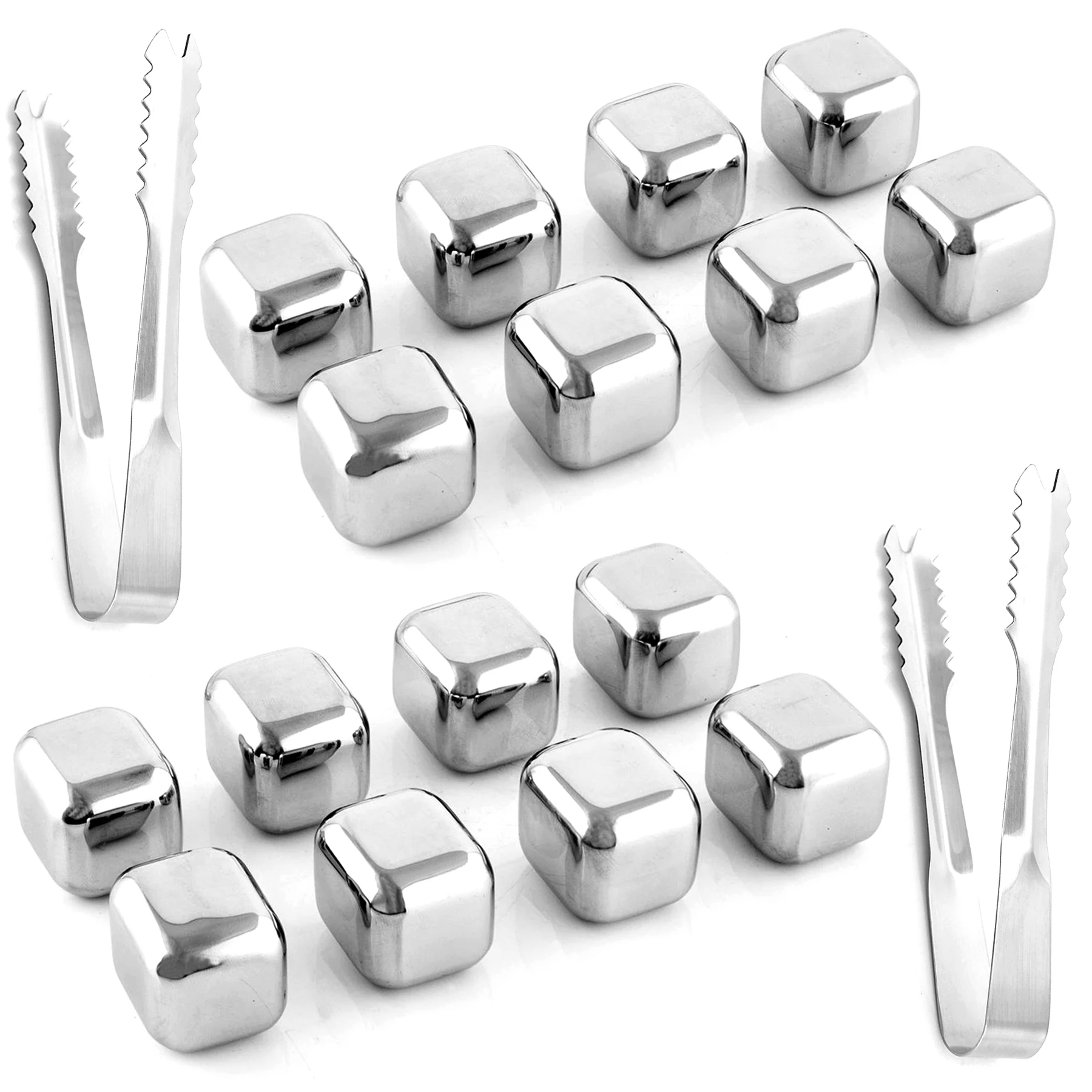 Drink&Art 18/8 Stainless Steel Whiskey Stone Ice Cubes Reusable Chilling Stones Rock Cooler for Whiskey Wine Coolers & Chillers
Drink&Art 18/8 Stainless Steel Whiskey Stone Ice Cubes Reusable Chilling Stones Rock Cooler for Whiskey Wine Coolers & Chillers