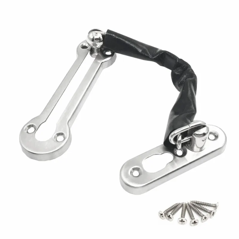 Hardware Door Lock Door Chain Bolt Safety Chain Hotel Office Security Chain Gate Cabinet Stainless Steel Latches
Hardware Door Lock Door Chain Bolt Safety Chain Hotel Office Security Chain Gate Cabinet Stainless Steel Latches