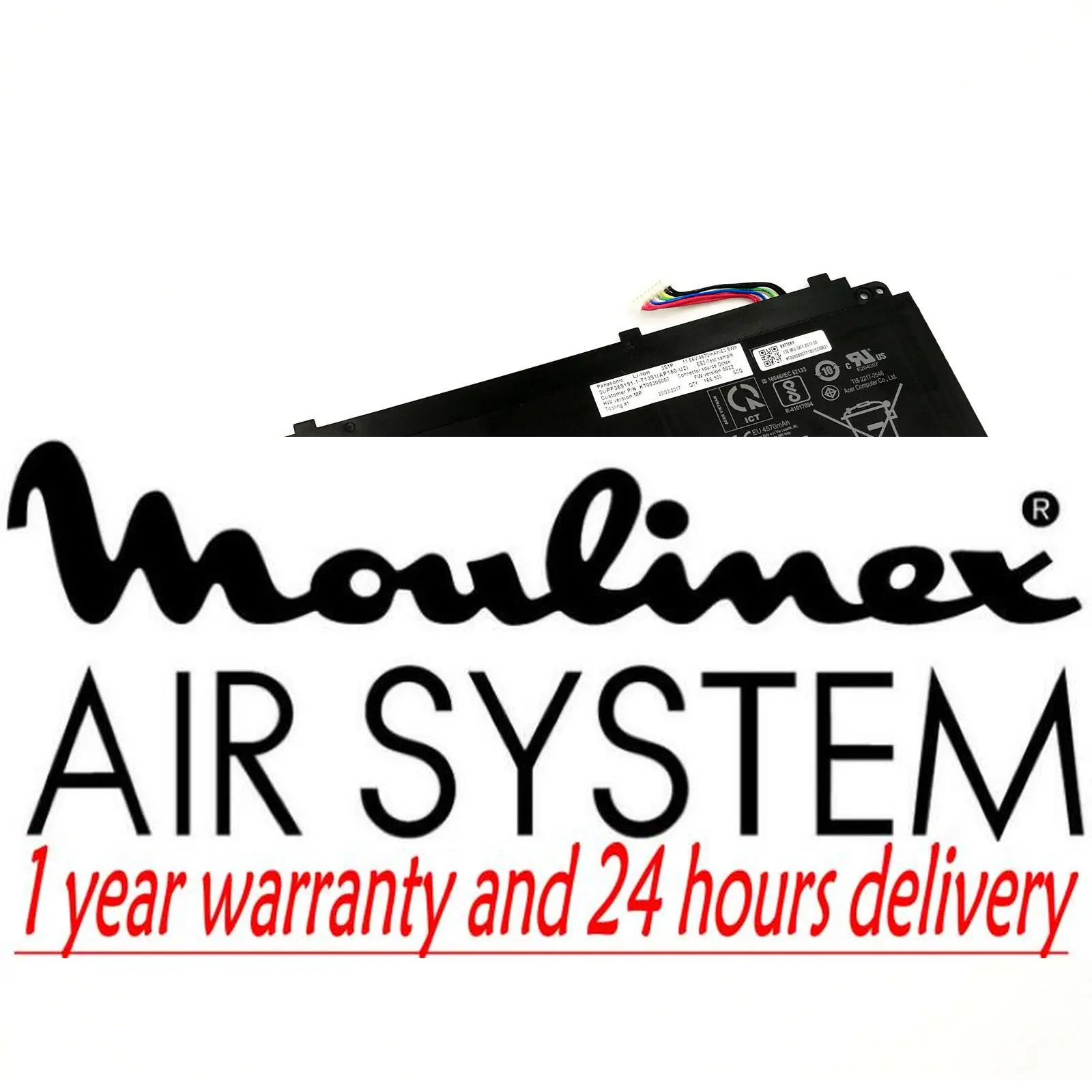 Новый оригинальный AP15O5L OEM Аккумулятор для Acer Aspire S13 S5-371 AP1503K
Новый оригинальный AP15O5L OEM Аккумулятор для Acer Aspire S13 S5-371 AP1503K