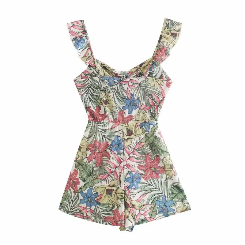 2020 Spring Summer New Pleated Floral Print playsuit jumpsuit sexy jumpsuit dropshipping overalls women clothing Cdc9766
2020 Spring Summer New Pleated Floral Print playsuit jumpsuit sexy jumpsuit dropshipping overalls women clothing Cdc9766