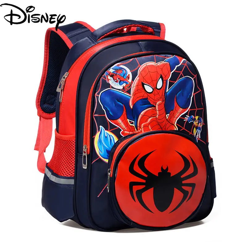 Disney Fashion Cartoon Spider-Man Backpack Simple Casual Zipper Buckle Waterproof Wearable Children's School Bag
Disney Fashion Cartoon Spider-Man Backpack Simple Casual Zipper Buckle Waterproof Wearable Children's School Bag
