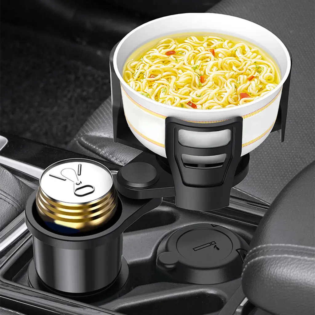 2 in 1 Multifunctional Car Cup Holder, Adjustable Beverage Drink Holder with 360°Rotating Adjustable Base
2 in 1 Multifunctional Car Cup Holder, Adjustable Beverage Drink Holder with 360°Rotating Adjustable Base
