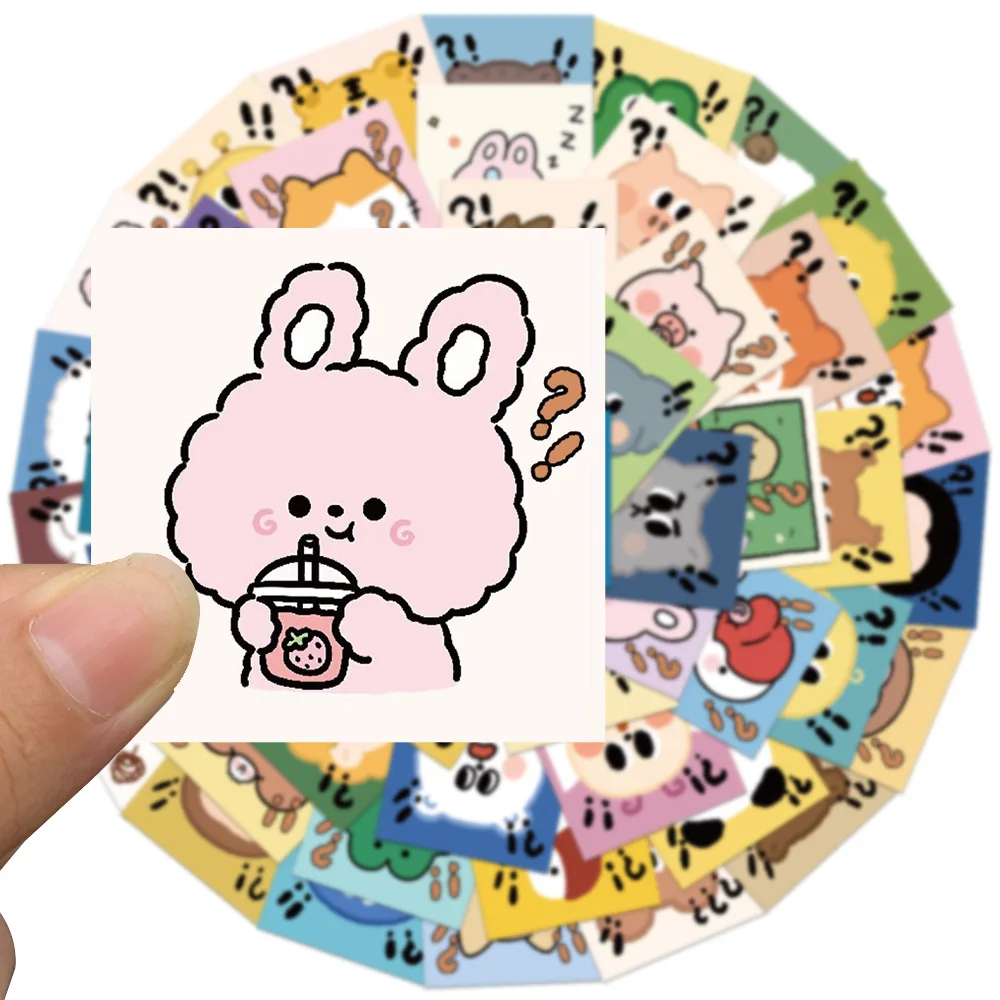 10/50Pcs Cartoon Question Animal Stickers for Motorcycle Luggage Guitar Skateboard Graffiti Sticker for Kid Cool Decal Toys Gift
10/50Pcs Cartoon Question Animal Stickers for Motorcycle Luggage Guitar Skateboard Graffiti Sticker for Kid Cool Decal Toys Gift
