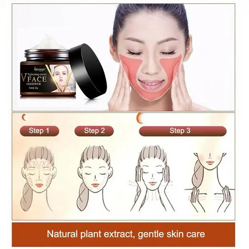 V Shape Face Lift Cream Moisturizing Device Thinning Face Hydrating Cosmetic Whitening Makeup Lifting V 50g Firming Shaped J3A5
V Shape Face Lift Cream Moisturizing Device Thinning Face Hydrating Cosmetic Whitening Makeup Lifting V 50g Firming Shaped J3A5