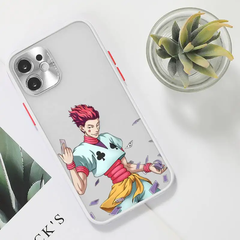 Hisoka hunter x hunter Phone Case Clear matte transparent For white iPhone 7 8 x xs xr 11 12 pro plus max mini Funda
Hisoka hunter x hunter Phone Case Clear matte transparent For white iPhone 7 8 x xs xr 11 12 pro plus max mini Funda
