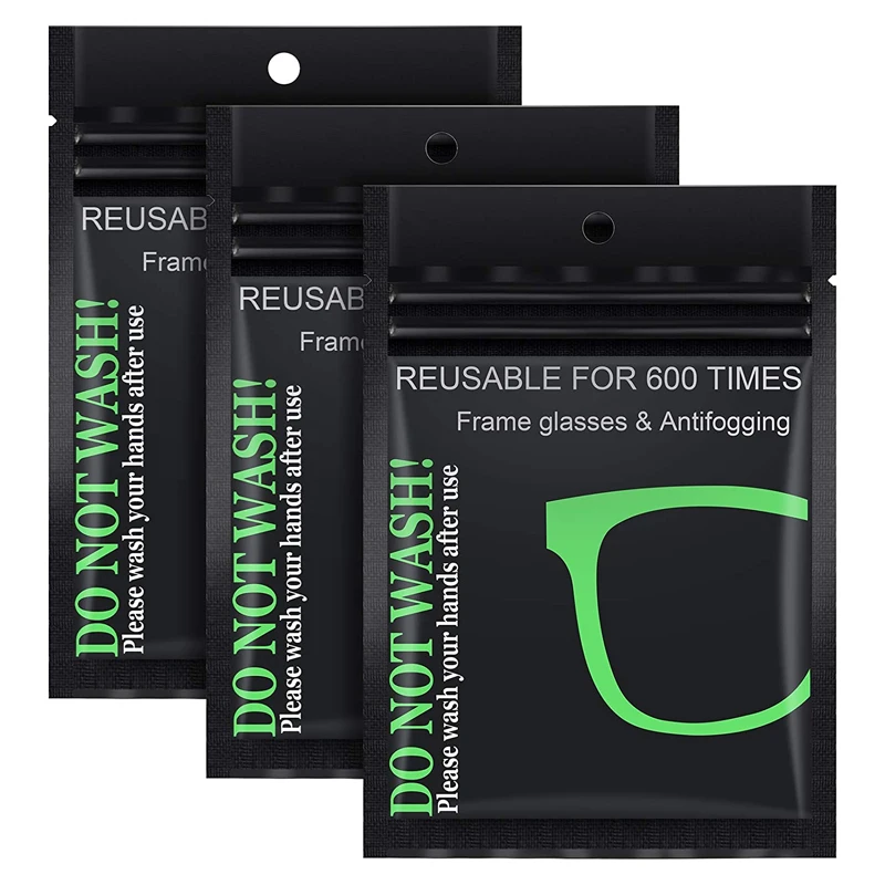 Reusable Anti-Fog Wipes Glasses Pre-moistened Antifog Lens Cloth Defogger Eyeglass Wipe Prevent Fogging for Glasses
Reusable Anti-Fog Wipes Glasses Pre-moistened Antifog Lens Cloth Defogger Eyeglass Wipe Prevent Fogging for Glasses