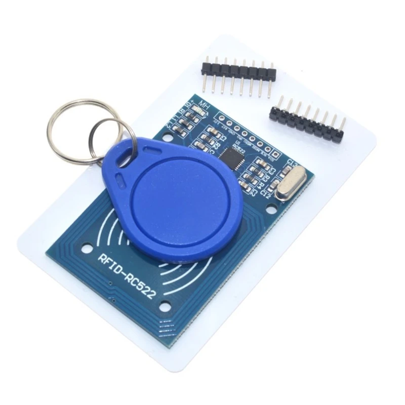 Модуль считывателя Advanced RFID-RC522 Kit RFID-RC522 с кольцом для ключей для белой карты S-50, совместимый с Arduinos Raspberry-Pi
Модуль считывателя Advanced RFID-RC522 Kit RFID-RC522 с кольцом для ключей для белой карты S-50, совместимый с Arduinos Raspberry-Pi