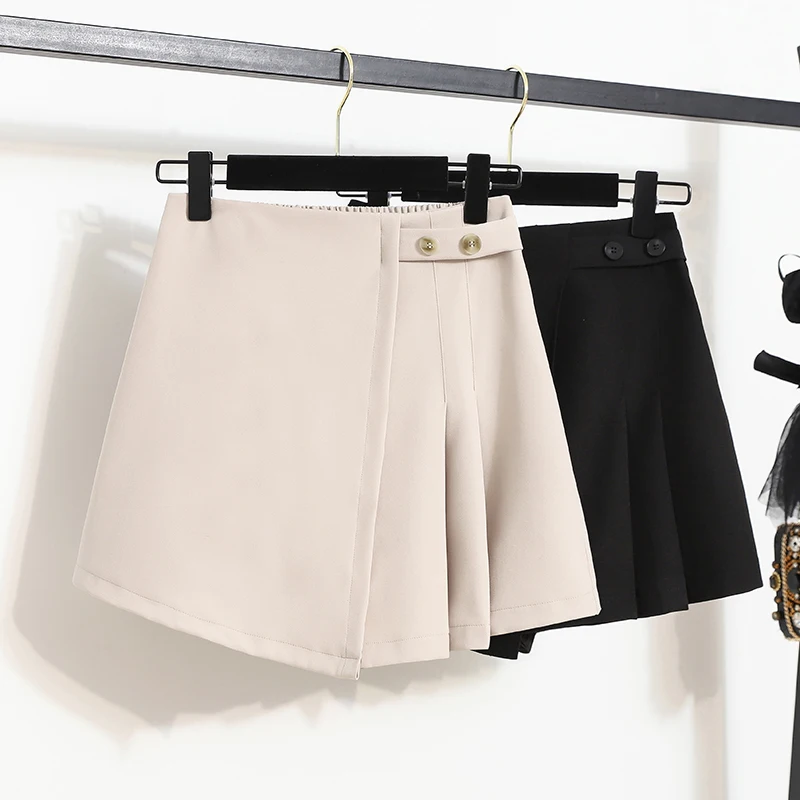 Black Wide-Legged Elastic Waist Plus Size 5Xl Large Fashion Zevity Basic High Waist Summer Women'S Casual Cycling Clothing 2021
Black Wide-Legged Elastic Waist Plus Size 5Xl Large Fashion Zevity Basic High Waist Summer Women'S Casual Cycling Clothing 2021