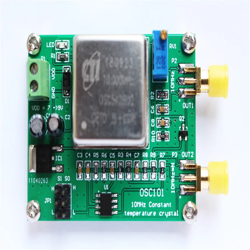 Constant temperature crystal oscillator module OCXO 10MHz 20M 30M 80M Frequency reference
Constant temperature crystal oscillator module OCXO 10MHz 20M 30M 80M Frequency reference