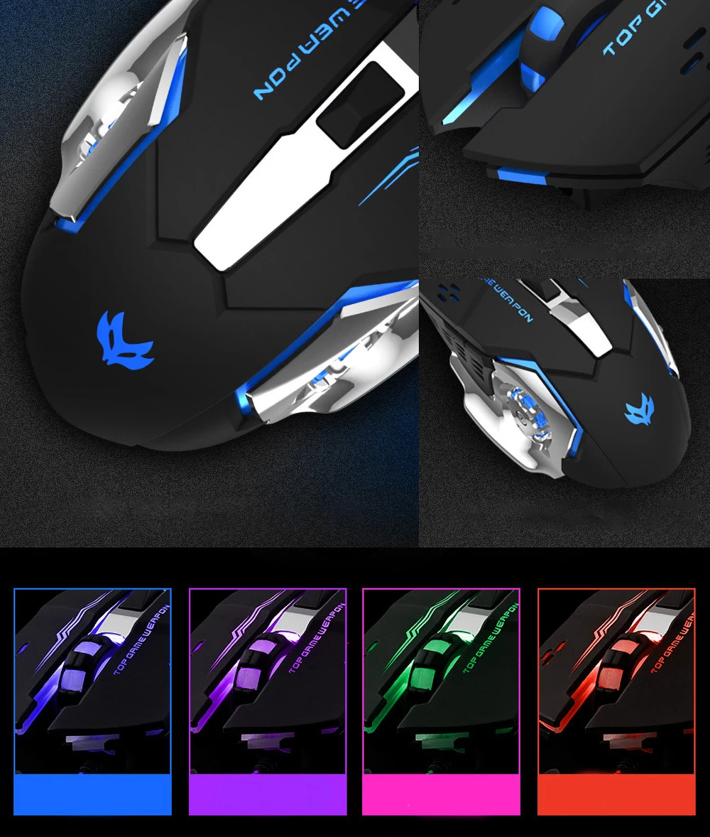 2.4Ghz Wireless Rechargeable Mouse T2 Mute Illuminate Light Mouse Laptop Desktop PC Game Mouse for Home Office Use
2.4Ghz Wireless Rechargeable Mouse T2 Mute Illuminate Light Mouse Laptop Desktop PC Game Mouse for Home Office Use