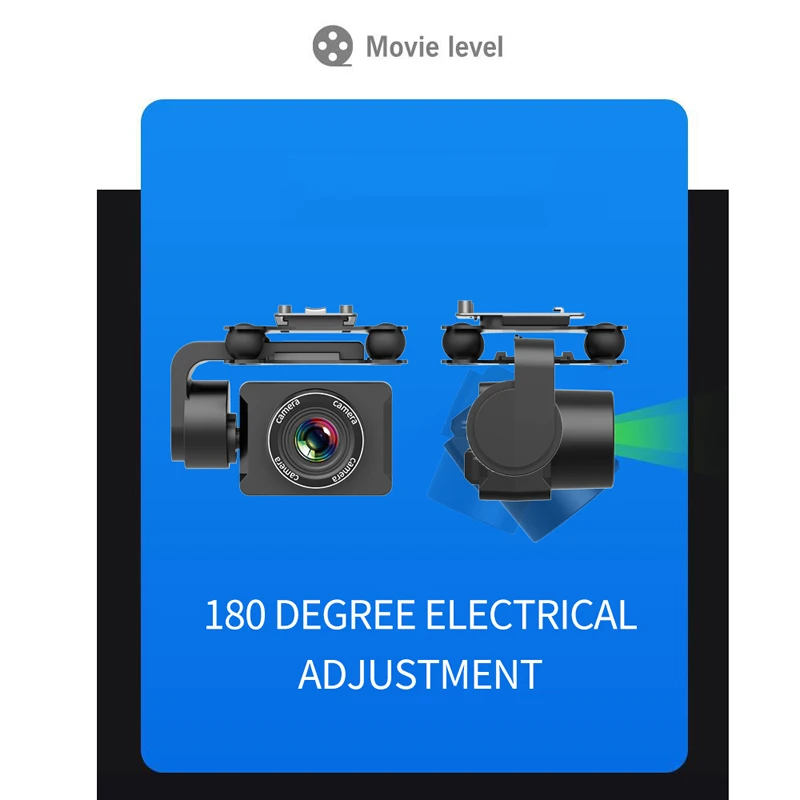 New RC Drone Quadrocopter UAV with Camera 4K Profesional WIFI Wide-Angle Aerial Photography Ultra-Long Life Remote Control Toy 
New RC Drone Quadrocopter UAV with Camera 4K Profesional WIFI Wide-Angle Aerial Photography Ultra-Long Life Remote Control Toy