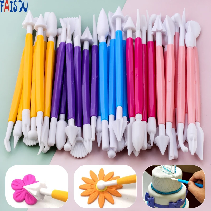 8Pcs Fondant Cake Decorating Modelling Tools 16 Patterns Carving Flower Craft Clay Modeling Baking Accessories Set
8Pcs Fondant Cake Decorating Modelling Tools 16 Patterns Carving Flower Craft Clay Modeling Baking Accessories Set