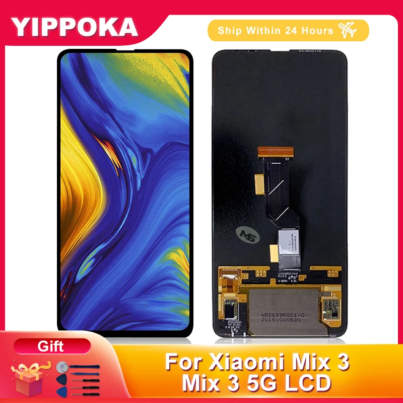 6.39" Super Amoled For Xiaomi Mix 3 LCD Display Screen Touch Digitizer Assembly Replacement Parts For MI MIX 3 Display
6.39" Super Amoled For Xiaomi Mix 3 LCD Display Screen Touch Digitizer Assembly Replacement Parts For MI MIX 3 Display