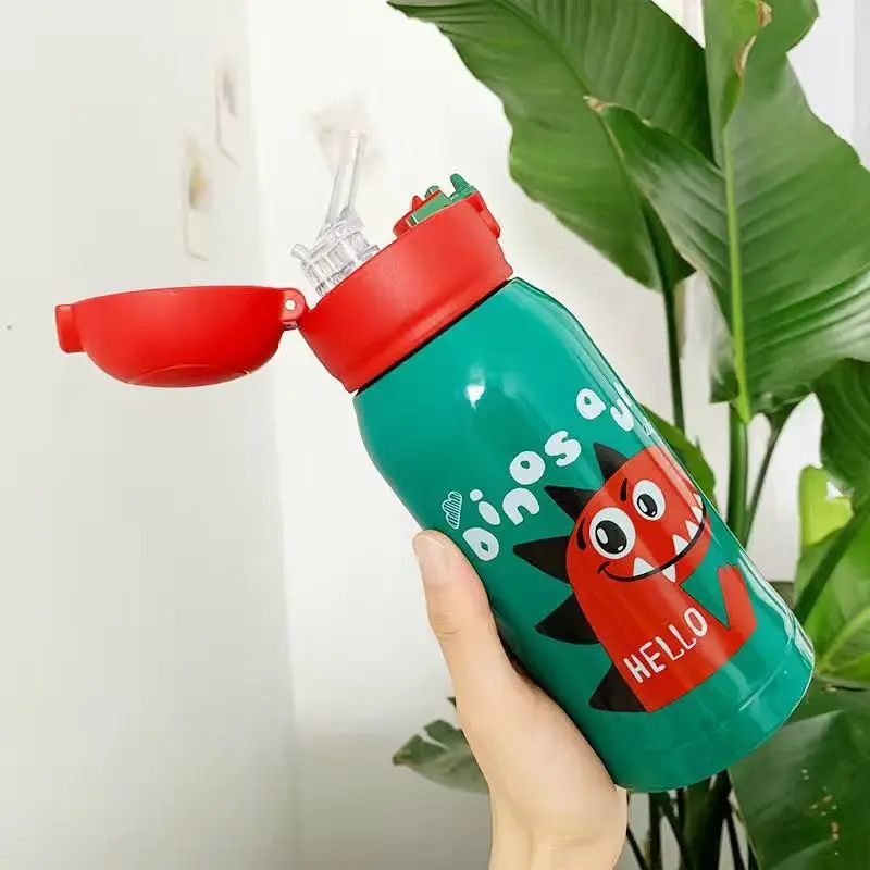 Stainless Steel Children's Vacuum Flask Cute Kindergarten Pupils with Straw Pot Water Cup Baby Drop Proof Portable Water Bottle
Stainless Steel Children's Vacuum Flask Cute Kindergarten Pupils with Straw Pot Water Cup Baby Drop Proof Portable Water Bottle
