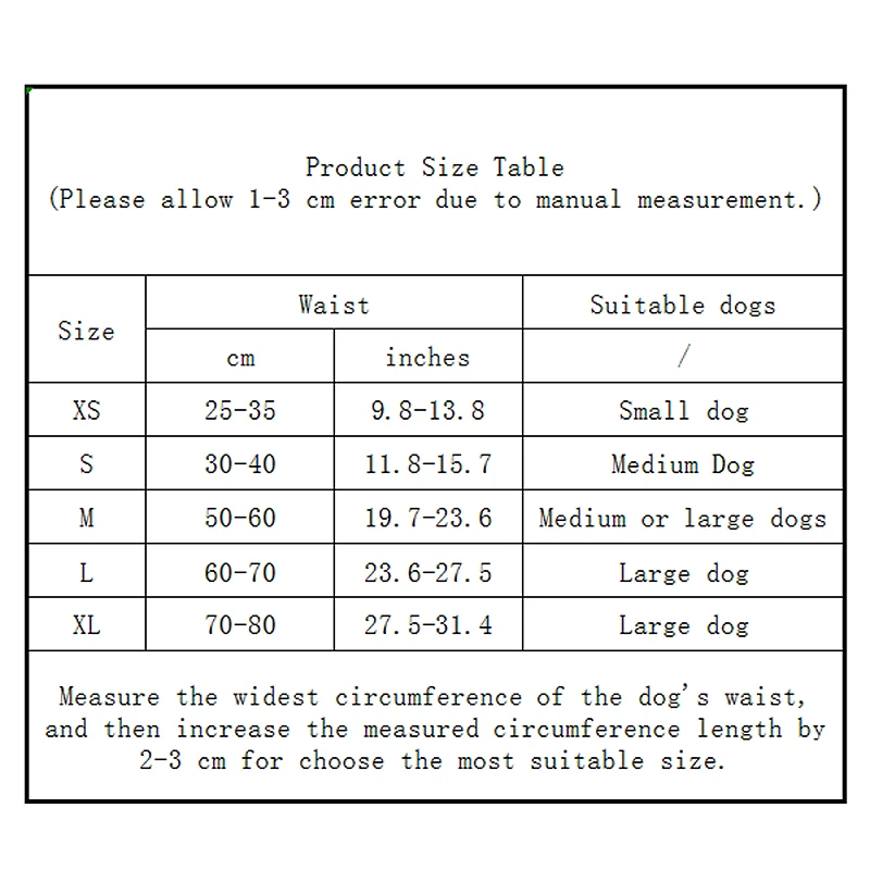 Dog Panties Diapers for Dogs Dog Diaper Physiological Pant Bitch Briefs Female Dogs Panties Cartoon Puppy Bitch Shorts Underwear
Dog Panties Diapers for Dogs Dog Diaper Physiological Pant Bitch Briefs Female Dogs Panties Cartoon Puppy Bitch Shorts Underwear