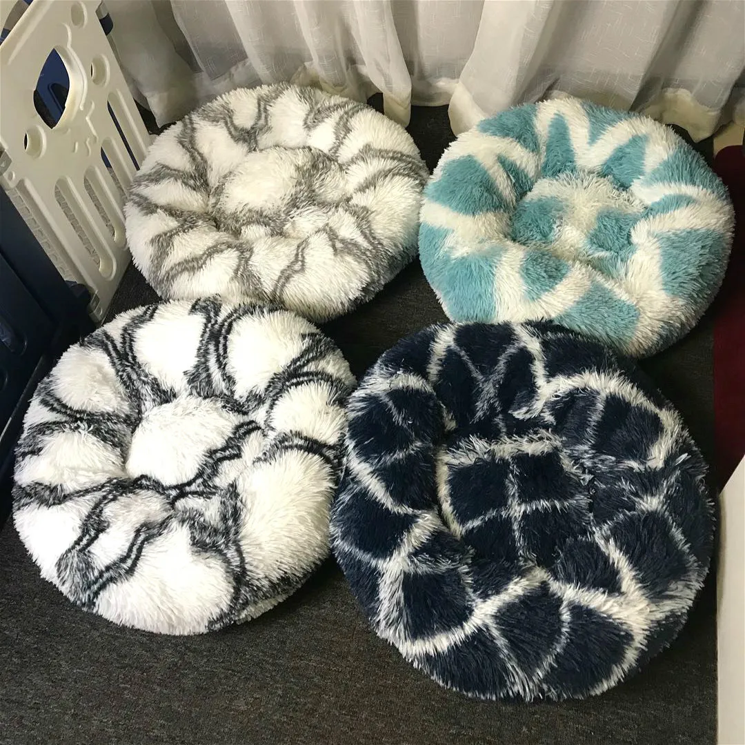 Plush Kennel Cat Litter Pet Mat Multicolor Round Cat Kennel Winter Pet Nest Warm Pet Kennel Pet Bed Rest Supplies All Seasons
Plush Kennel Cat Litter Pet Mat Multicolor Round Cat Kennel Winter Pet Nest Warm Pet Kennel Pet Bed Rest Supplies All Seasons