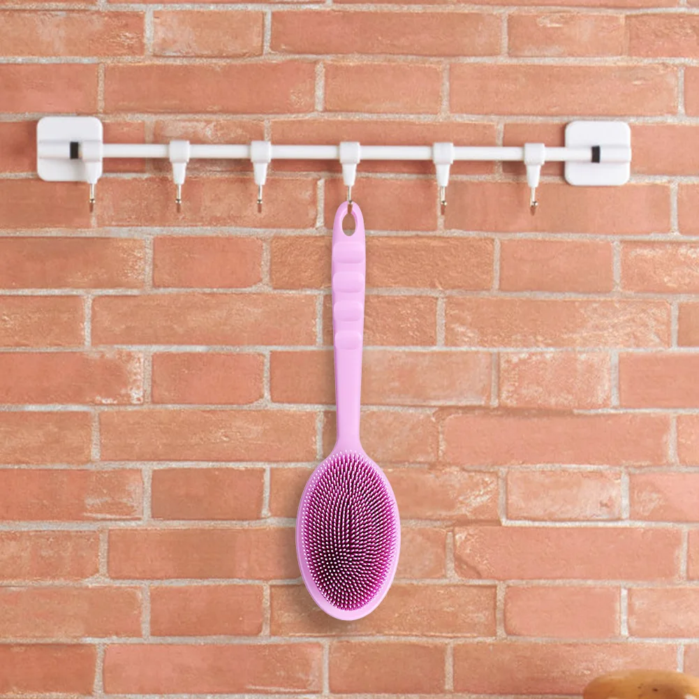 Household Multi-Functional Long Handle Silicone Cleaning Shower Bath Brush Kitchen Dish Brushbath
Household Multi-Functional Long Handle Silicone Cleaning Shower Bath Brush Kitchen Dish Brushbath