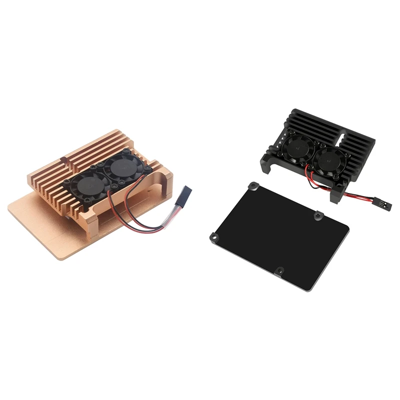 Алюминиевый Чехол для Raspberry Pi 4B, металлический чехол с автоматическим охлаждением и теплоотводом, с термальным клеем и двумя вентиляторами
Алюминиевый Чехол для Raspberry Pi 4B, металлический чехол с автоматическим охлаждением и теплоотводом, с термальным клеем и двумя вентиляторами