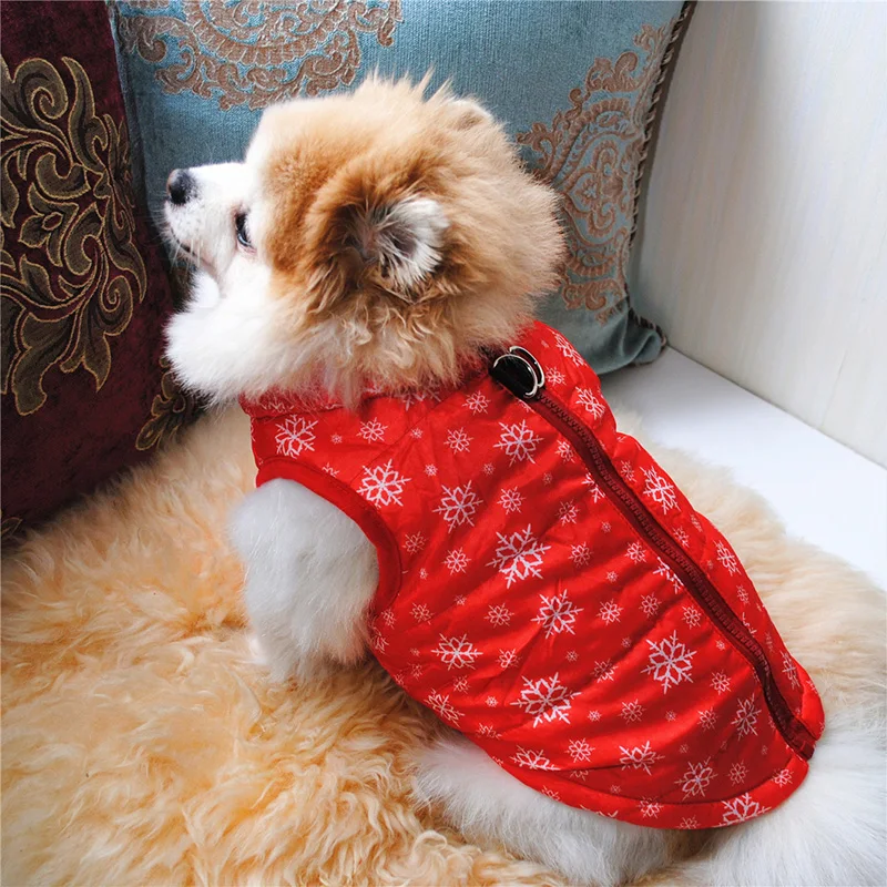 Warm Dog Clothes Windproof Dog Coat with Traction Buckle Padded Puppy Chihuahua Pug Christmas Dog Costume Ropa Para Perro Xs-Xl
Warm Dog Clothes Windproof Dog Coat with Traction Buckle Padded Puppy Chihuahua Pug Christmas Dog Costume Ropa Para Perro Xs-Xl