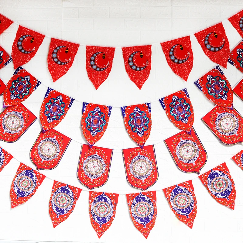 Eid Mubarak Decor Colorful Eid Banner Bunting Hanging Garland Ramadan Decoration Islamic Muslim DIY Festival Party Supplies
Eid Mubarak Decor Colorful Eid Banner Bunting Hanging Garland Ramadan Decoration Islamic Muslim DIY Festival Party Supplies