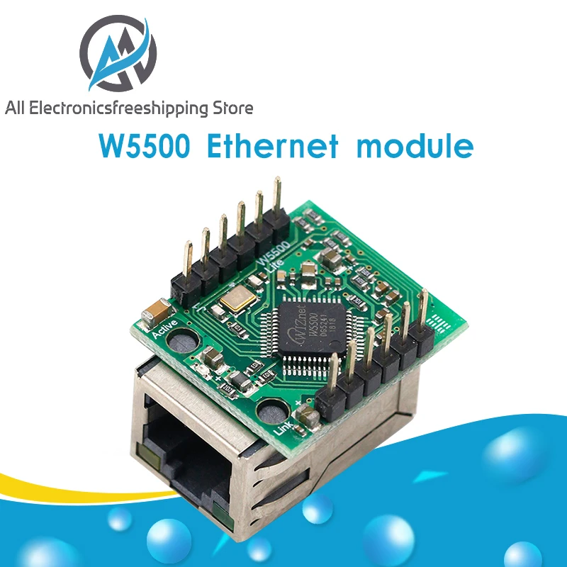 USR ES1 W5500 чип Новый SPI к LAN/ Ethernet конвертер TCP/IP мод|Регуляторы напряж./стабилизаторы|