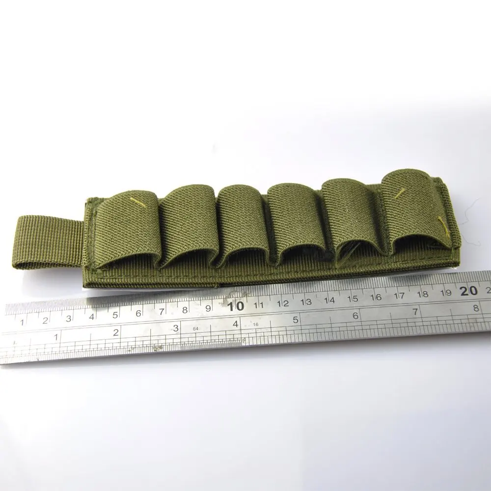 New Airsoft Magazine Pouch Hunting Buttstock Shell Ammo Carrier Holder 6 Rounds 12Ga 20Ga Military Gaine Rifle Ammo Mag Pouch
New Airsoft Magazine Pouch Hunting Buttstock Shell Ammo Carrier Holder 6 Rounds 12Ga 20Ga Military Gaine Rifle Ammo Mag Pouch