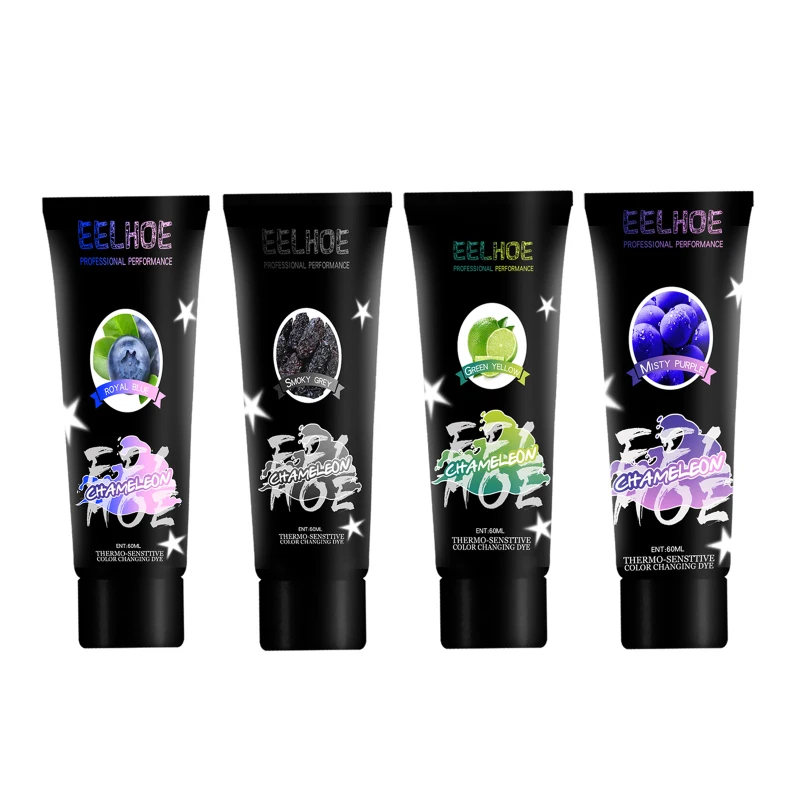 Eelhoe 4 ColorsTemperature Change Hair Dye Hair Coloring One Time Mermaid Warm Discoloration Hair Styling Hair Care TSLM1
Eelhoe 4 ColorsTemperature Change Hair Dye Hair Coloring One Time Mermaid Warm Discoloration Hair Styling Hair Care TSLM1