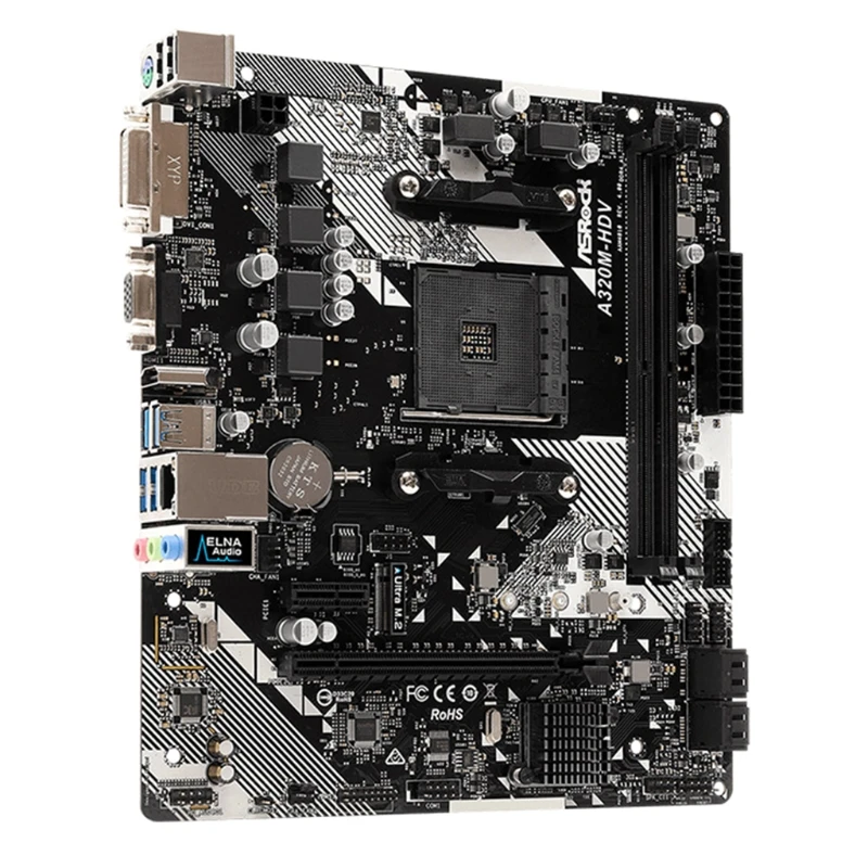 A320M-HDV R4.0 Desktop Motherboard PC AM4 Socket DDR4 SATA3, Ultra M.2 USB 3.1 VGA HDMI Micro-ATX Mainboard Motherboard
A320M-HDV R4.0 Desktop Motherboard PC AM4 Socket DDR4 SATA3, Ultra M.2 USB 3.1 VGA HDMI Micro-ATX Mainboard Motherboard