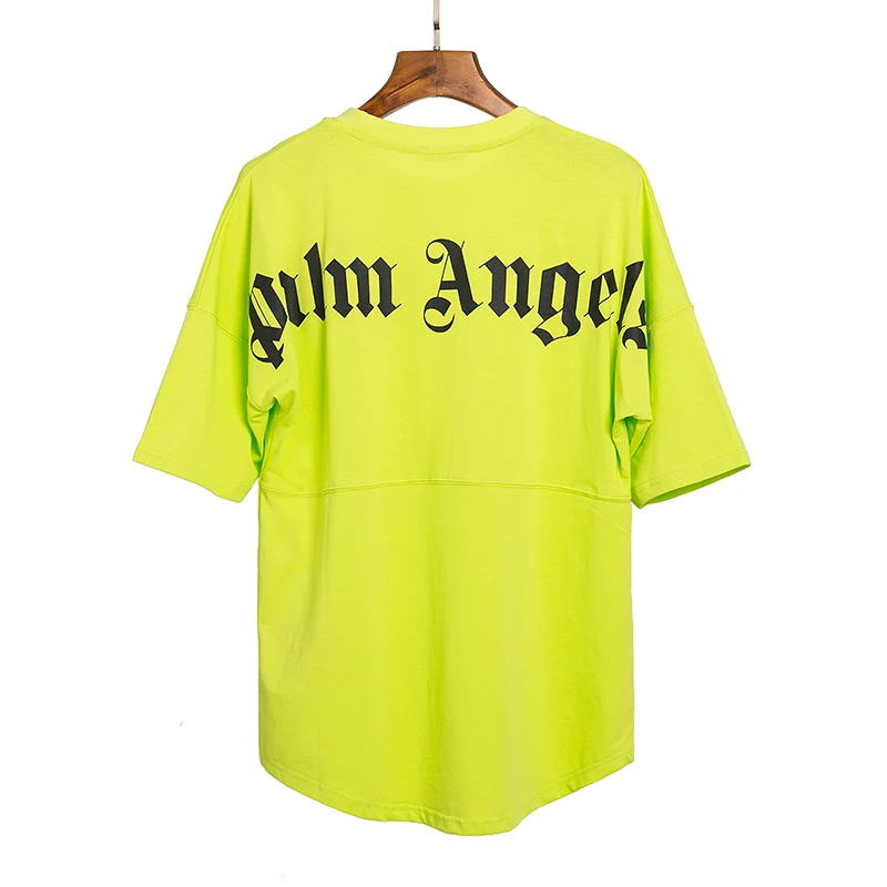 letter Palm Angels print Creative fun popular simple versatile men women short-sleeved T-shirt couple 8799511
letter Palm Angels print Creative fun popular simple versatile men women short-sleeved T-shirt couple 8799511