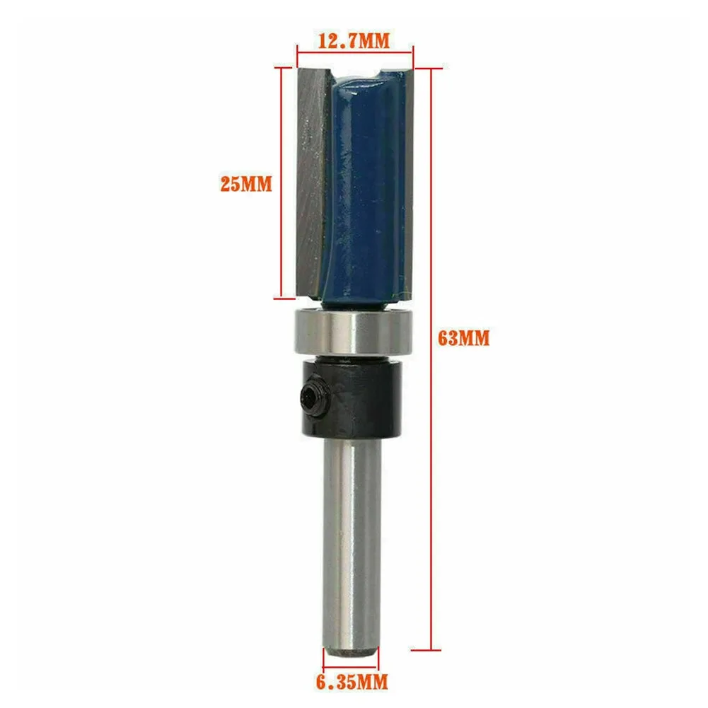 1/4\" Shank Extra Cutting Straight Router Bit Flush Trim Pattern Milling Cutter
1/4\" Shank Extra Cutting Straight Router Bit Flush Trim Pattern Milling Cutter