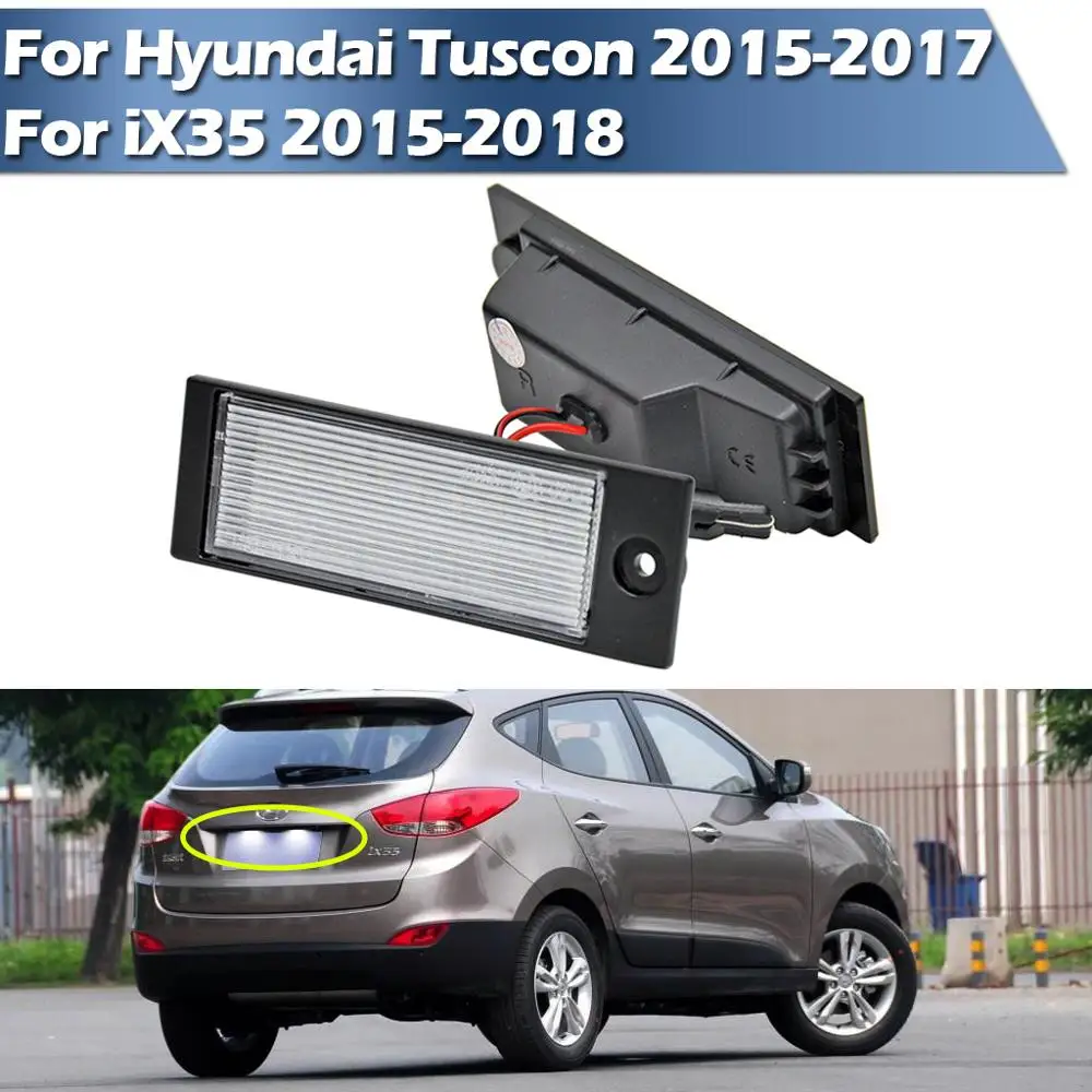 LED License Plate Number Lamp Signal Lights For Hyundai Tuscon 2015-2017,For iX35 2015-2018
LED License Plate Number Lamp Signal Lights For Hyundai Tuscon 2015-2017,For iX35 2015-2018