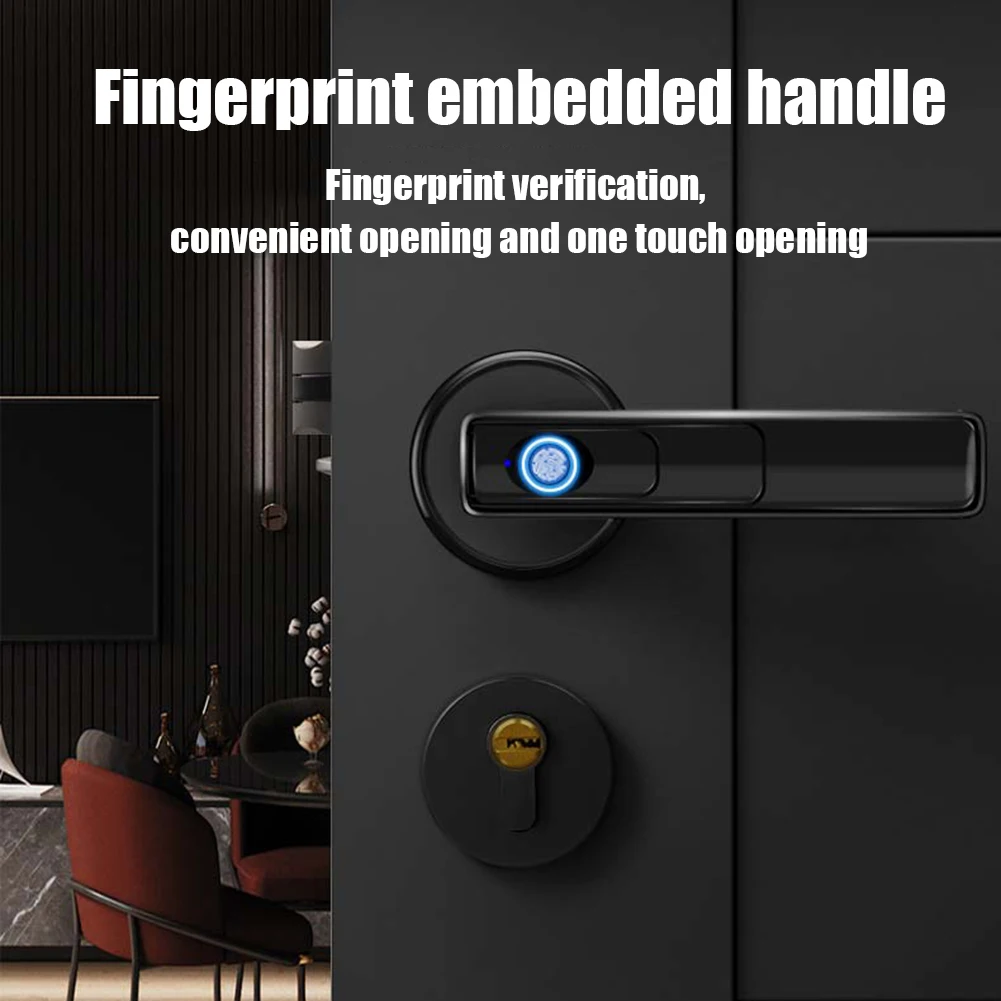Tuya Smart Lock Fingerprint Lock Sensor Electronic Door Lock Mute Smart Smart Fingerprint Lock Split Semiconductor Smart Lock
Tuya Smart Lock Fingerprint Lock Sensor Electronic Door Lock Mute Smart Smart Fingerprint Lock Split Semiconductor Smart Lock