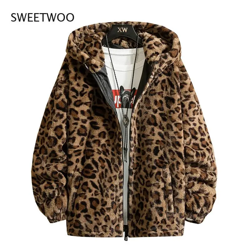 Fashion New Warm love Winter Jacket Men coat woman Hooded faux Fur Leopard Casual Slim Parka Men's Winter Coat
Fashion New Warm love Winter Jacket Men coat woman Hooded faux Fur Leopard Casual Slim Parka Men's Winter Coat