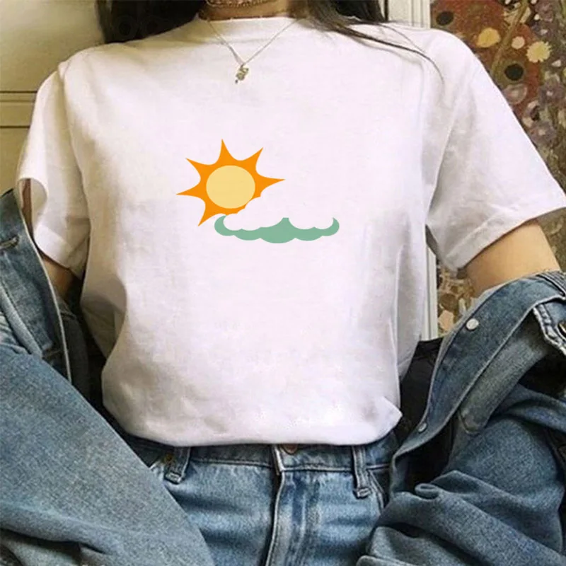 T-shirts Woman Crop T-shirt Summer Short Sleeve Women With Sleeves Women's Clothing Free Shipping Women-clothing Top Tops White
T-shirts Woman Crop T-shirt Summer Short Sleeve Women With Sleeves Women's Clothing Free Shipping Women-clothing Top Tops White