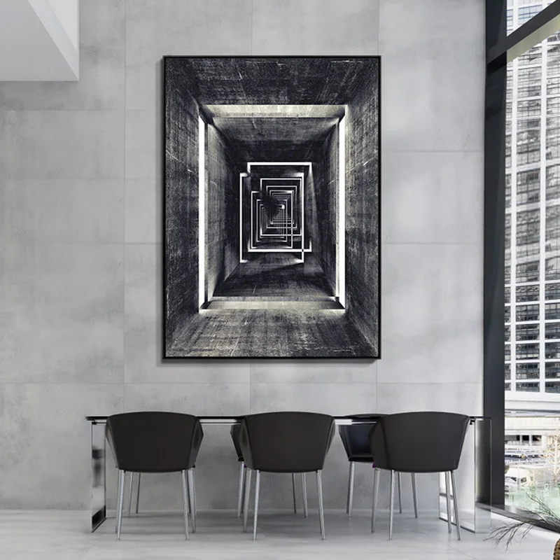 Nordic Black White Building Posters Geometry Corridor Painting Canvas Wall Art Prints Pictures For Living Room Morden Home Decor
Nordic Black White Building Posters Geometry Corridor Painting Canvas Wall Art Prints Pictures For Living Room Morden Home Decor