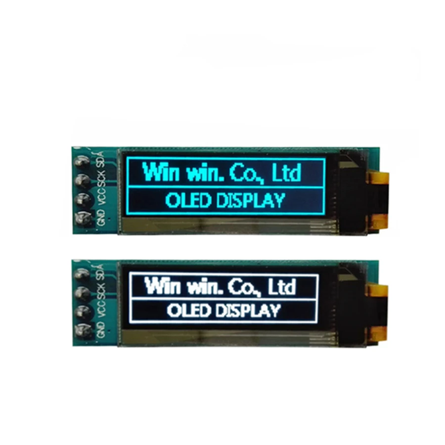 Модуль SSD1306 для самостоятельной сборки с ЖК дисплеем 0 91 дюйма 128x32 IIC I2C Белый/Синий