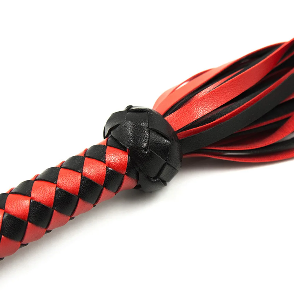 Faux Leather Short Gift Hanging Equestrian Horse Riding Whip Braided Non Slip Outdoor Sports Training Tool Flogger With Handle
Faux Leather Short Gift Hanging Equestrian Horse Riding Whip Braided Non Slip Outdoor Sports Training Tool Flogger With Handle