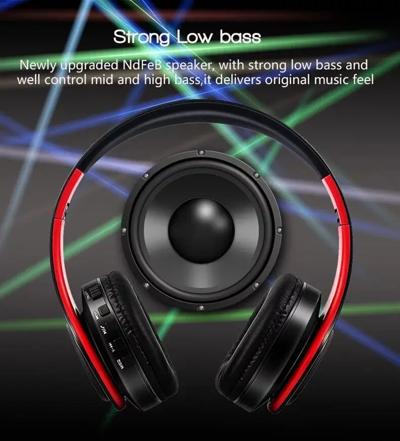 Headset Bluetooth headset headset wireless headset stereo foldable sports headset microphone headset hands-free MP3 player
Headset Bluetooth headset headset wireless headset stereo foldable sports headset microphone headset hands-free MP3 player