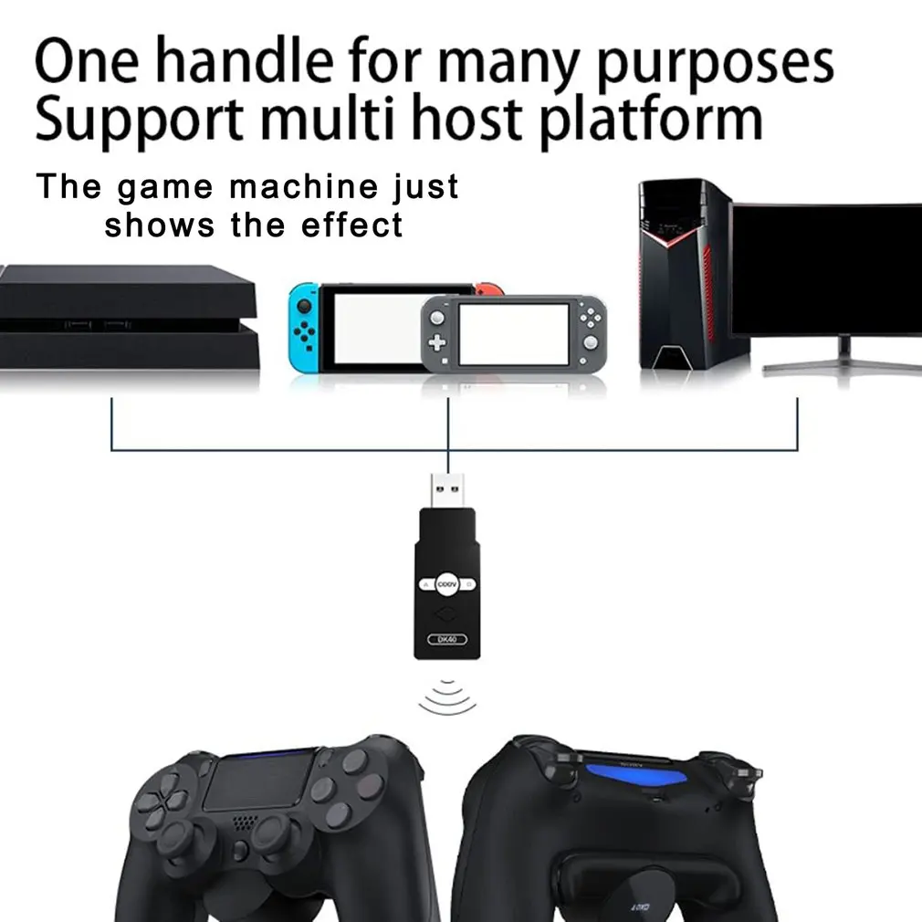 Wireless Wired Controller Gamepad Converter USB Adapter for Nintendo Switch NS For PS4 PS5 Xbox 360/ Xbox Slim wired Controller 
Wireless Wired Controller Gamepad Converter USB Adapter for Nintendo Switch NS For PS4 PS5 Xbox 360/ Xbox Slim wired Controller