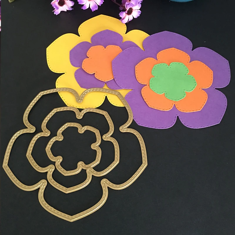 Metal Cutting Dies New 2021 Big Flower Sitch Frame Scrapbooking Paper Craft Card Making Embossing Stencil Photo Album Decor
Metal Cutting Dies New 2021 Big Flower Sitch Frame Scrapbooking Paper Craft Card Making Embossing Stencil Photo Album Decor