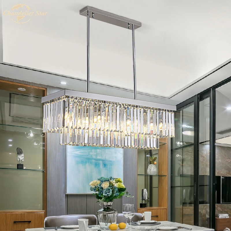 Nordic LED K9 Crystal Chandeliers Lighting for Living Room Bedroom Kitchen Restaurant Hotel Modern Square Lustre Indoor Lamp
Nordic LED K9 Crystal Chandeliers Lighting for Living Room Bedroom Kitchen Restaurant Hotel Modern Square Lustre Indoor Lamp