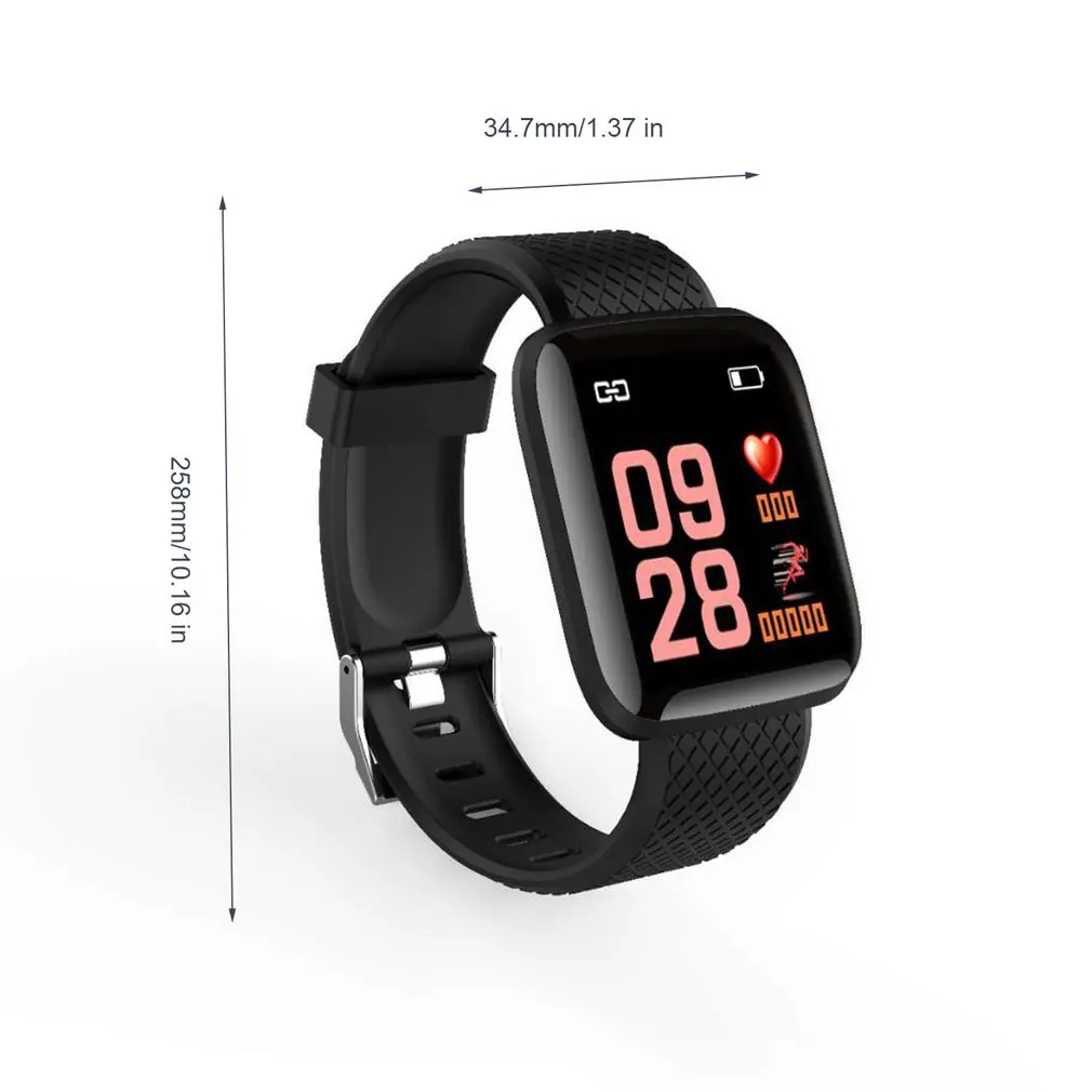

116 Plus Smart Watch 1.3 Inch Tft Color Screen Waterproof Sports Fitness Activity Tracker Smart Watch Tracker