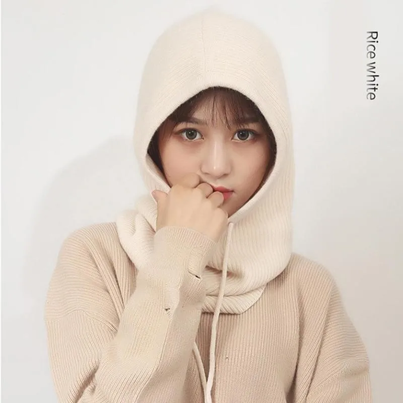 Unisex Winter Cashmere Warm Thick Knitted Caps Collar Wool Caps Fashion Dual-Use Outdoor Color Paragraph Hooded Warm R6E7
Unisex Winter Cashmere Warm Thick Knitted Caps Collar Wool Caps Fashion Dual-Use Outdoor Color Paragraph Hooded Warm R6E7