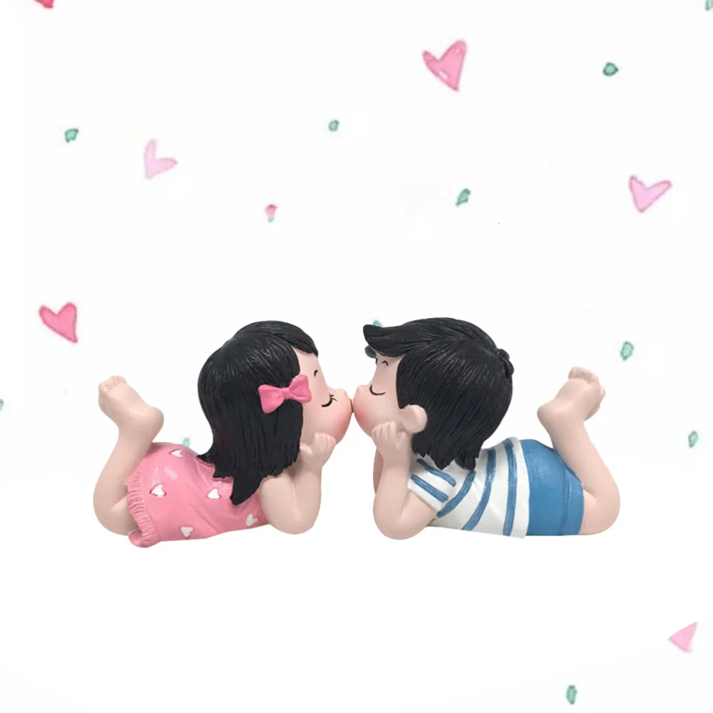 1 Pair Creative Cartoon Car Dashboard Decorations Lovely Kiss Boy and Girl Car Resin Ornaments Suit
1 Pair Creative Cartoon Car Dashboard Decorations Lovely Kiss Boy and Girl Car Resin Ornaments Suit