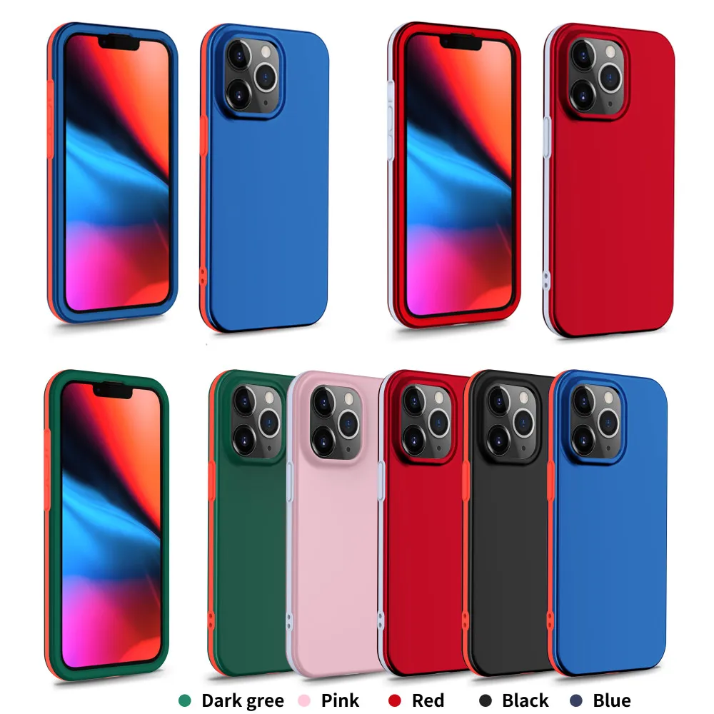 Shockproof Hybrid Armor Phone Case for iPhone 13 Pro Max Back Cover Heavy Duty Protection Double Color Luxury Etui for iPhone 13
Shockproof Hybrid Armor Phone Case for iPhone 13 Pro Max Back Cover Heavy Duty Protection Double Color Luxury Etui for iPhone 13