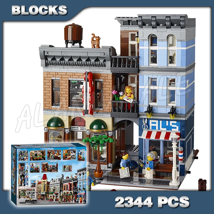 2344pcs Modular Street View Detective’s Expert Office Barbershop 15011 Building Blocks Toys Gifts Compatible With Model
2344pcs Modular Street View Detective’s Expert Office Barbershop 15011 Building Blocks Toys Gifts Compatible With Model