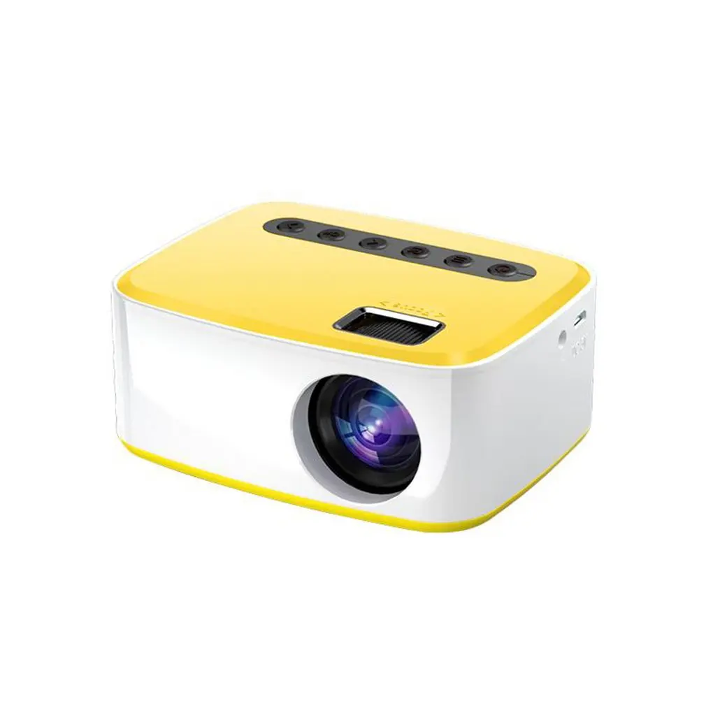 New T20 Mini Portable 1080P USB HD LED Home Media Video Player Cinema Projector 320x240 Pixels Supports Easy To Carry
New T20 Mini Portable 1080P USB HD LED Home Media Video Player Cinema Projector 320x240 Pixels Supports Easy To Carry