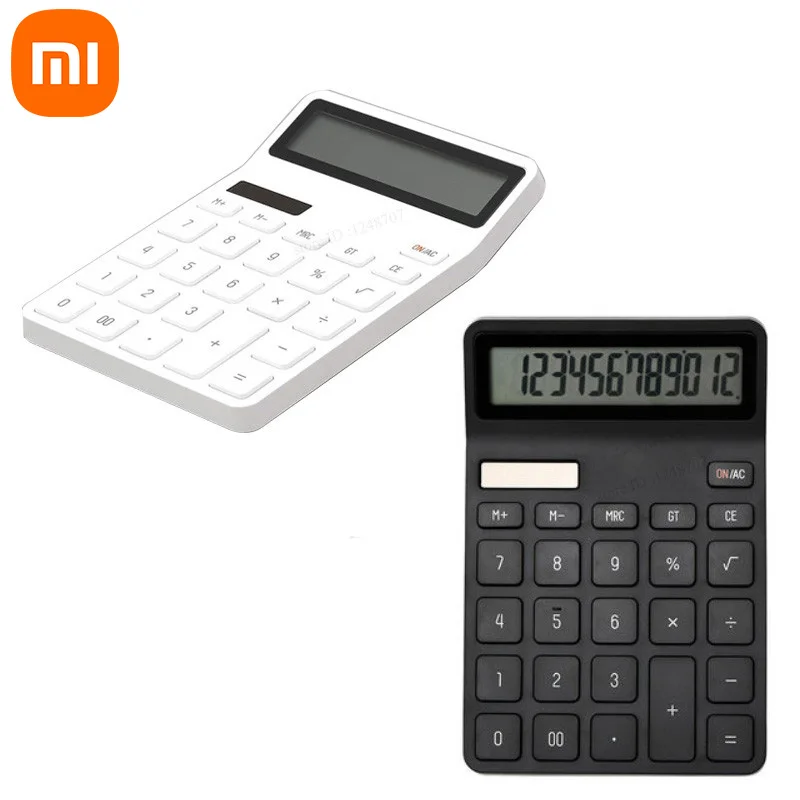 Настольный электронный калькулятор Xiaomi LEMO мини-калькулятор с 12 цифровыми