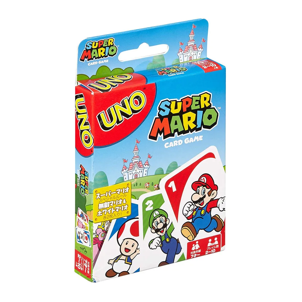 Mattel Games Super Mario Card Game Family Funny Entertainment Board Game Poker Kids Toys Playing Cards
Mattel Games Super Mario Card Game Family Funny Entertainment Board Game Poker Kids Toys Playing Cards