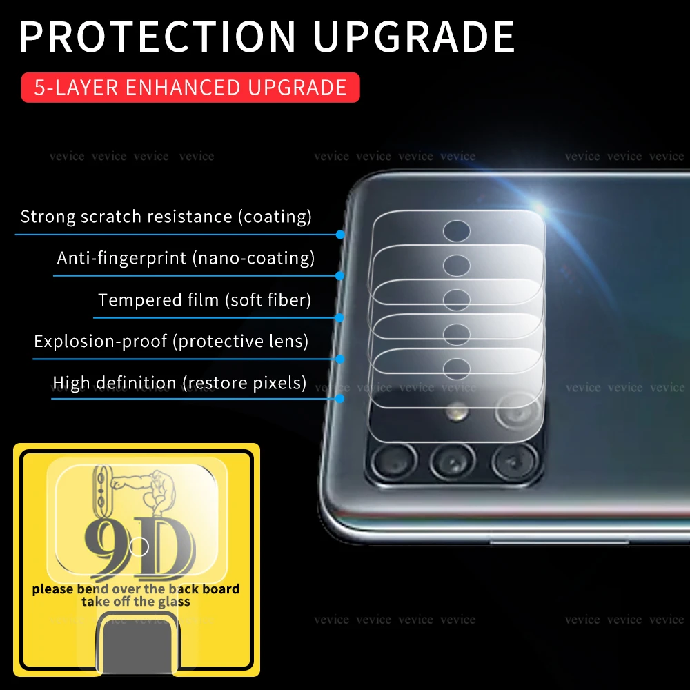 Защита для объектива камеры кольцо чехол samsung Galaxy A30 A50 металлический телефон